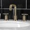 Kingston Brass KS142RKXAB Widespread Bathroom Faucet with Push Pop-Up, Antique Brass KS142RKXAB - alternate 4